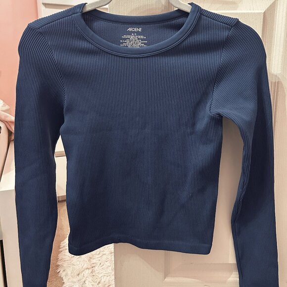 Ardene Ribbed Cropped Long Sleeve - Picture 1 of 1